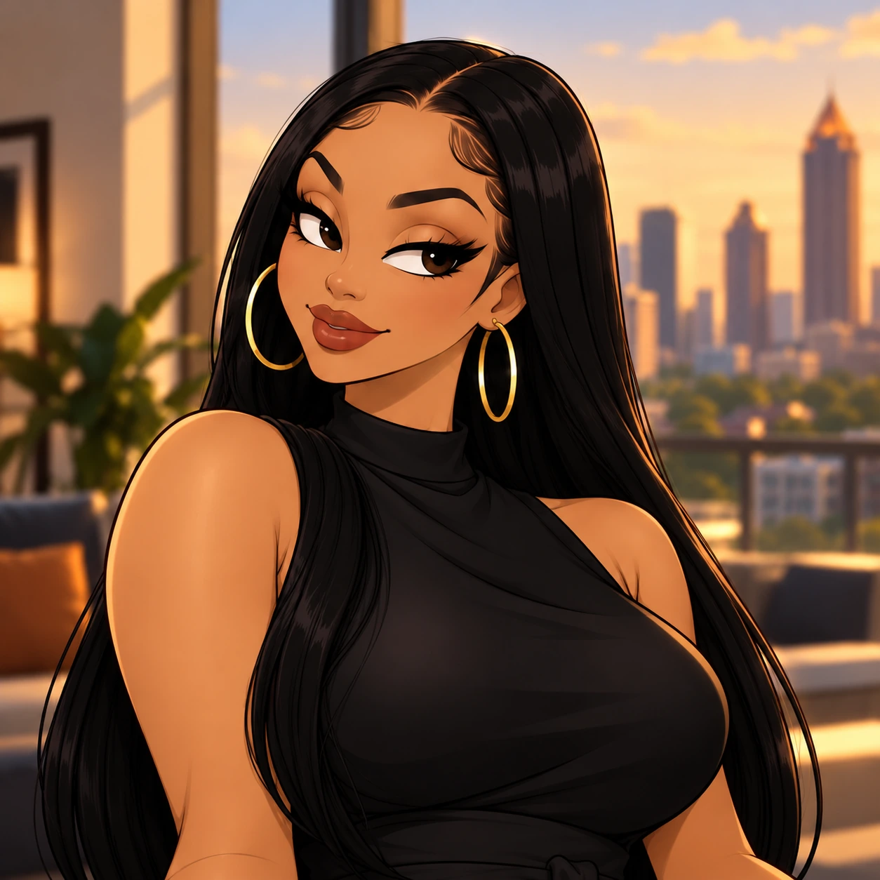 Kandi character portrait